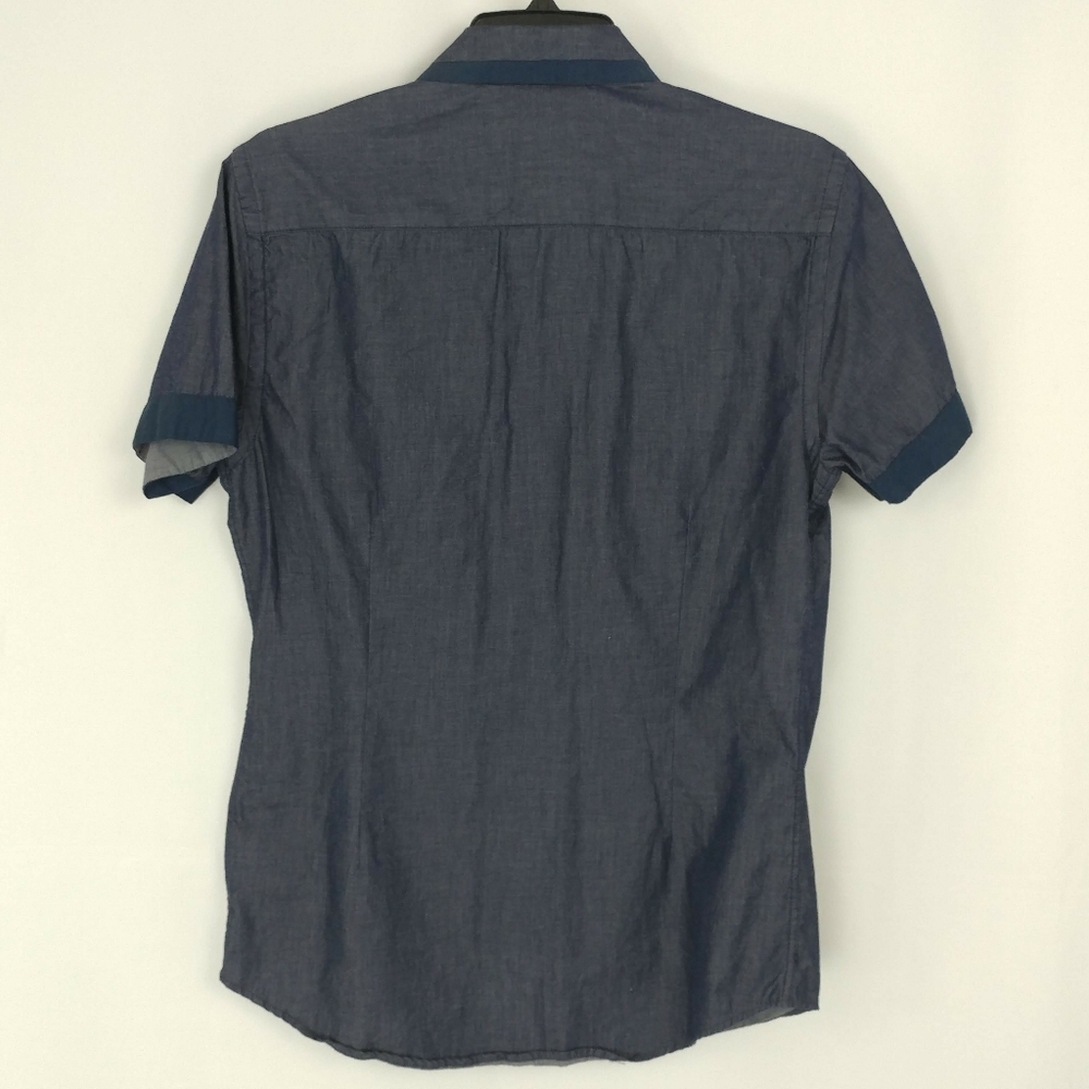 Guess Navy Button Down - image 2